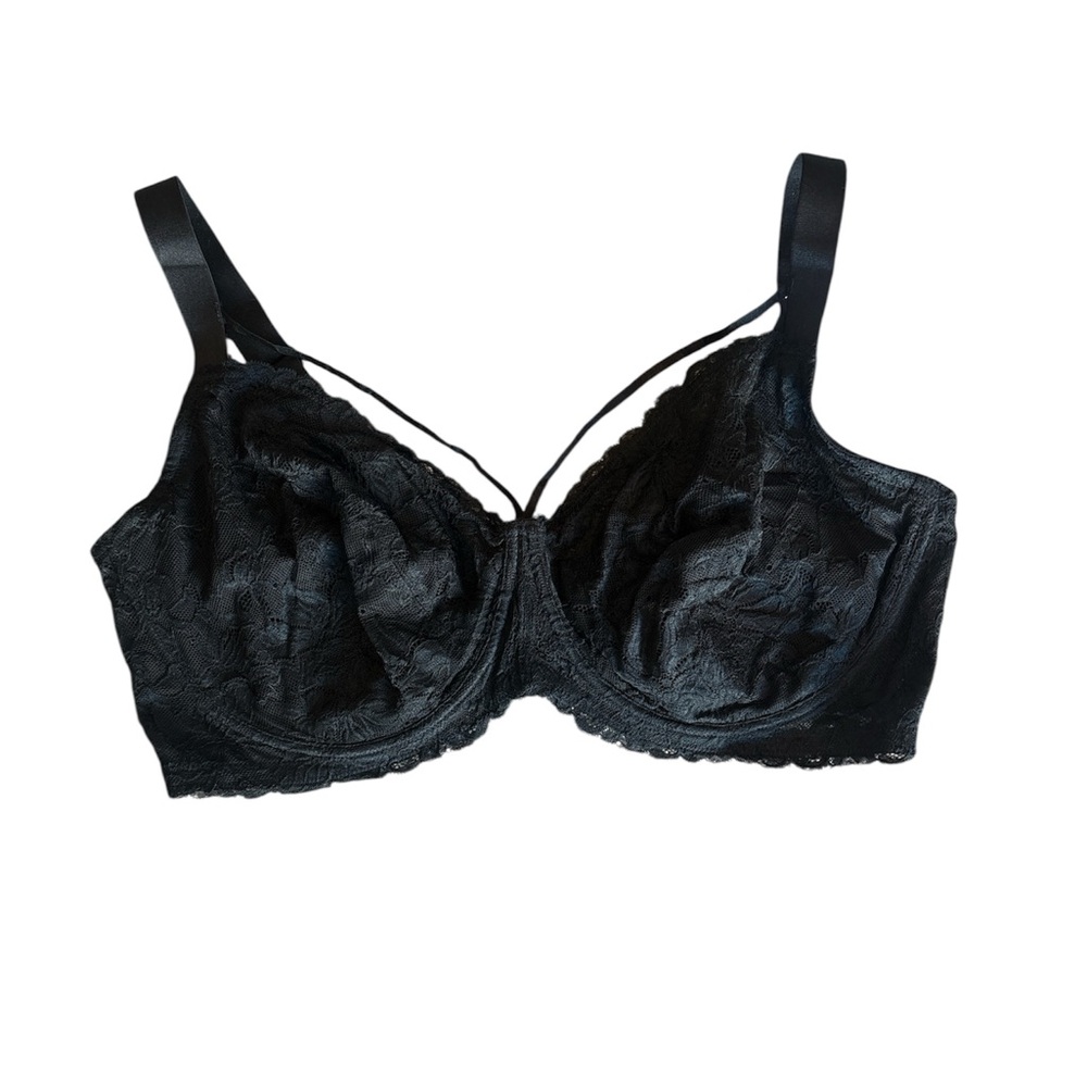 NWT HSIA Black Lace Bra NWT 40G 90G